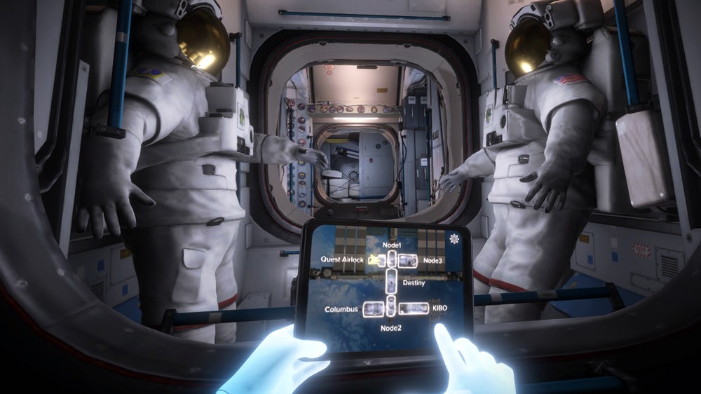 La realtà virtuale permette a chiunque di visitare la stazione ISS