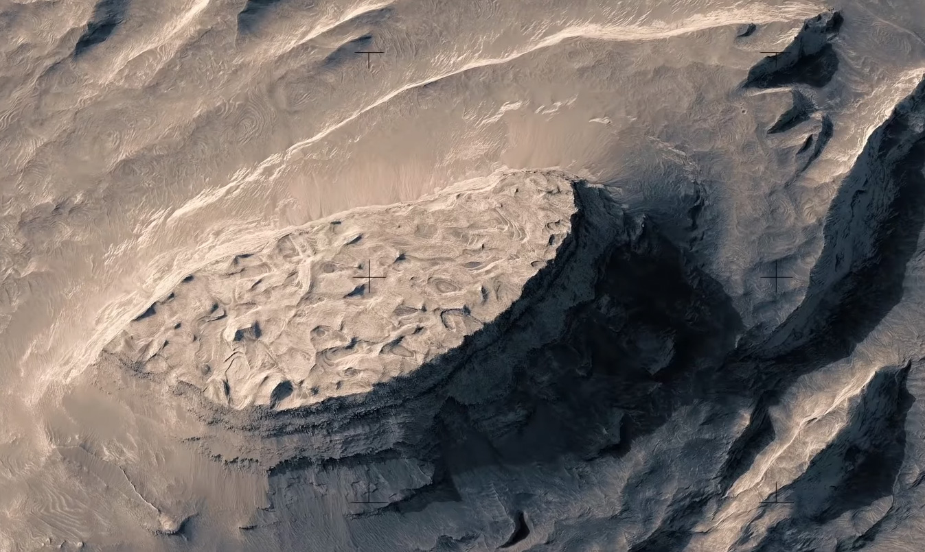 #비디오|오늘의 믿을 수 없을만큼 아름다운 항공편의 표면 화성