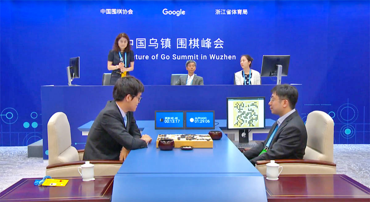 L'algorithme AlphaGo est devenu champion du monde du jeu ème