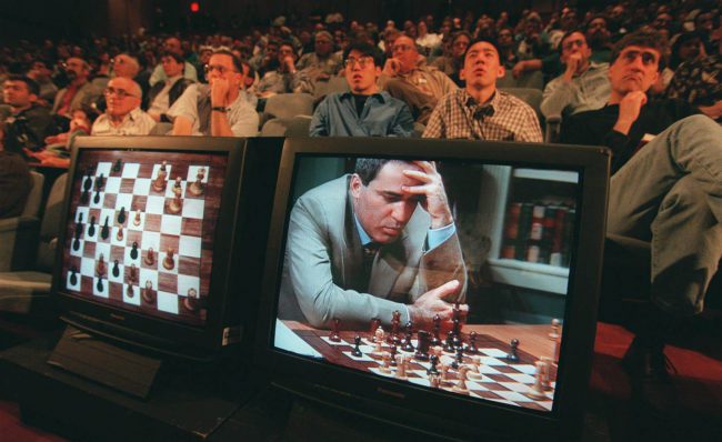 Deep Blue contre Kasparov: vingt ans de la révolution de grandes données