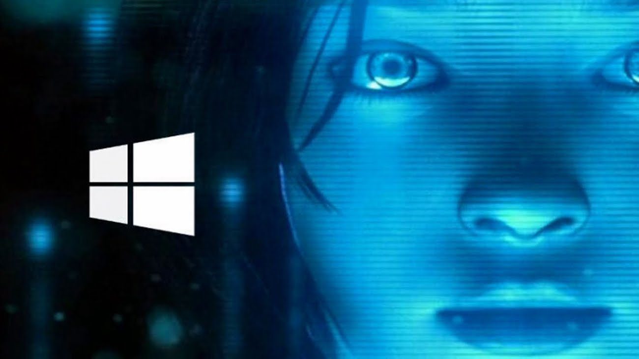 Voix de l'assistant Cortana a reçu olographe avatar