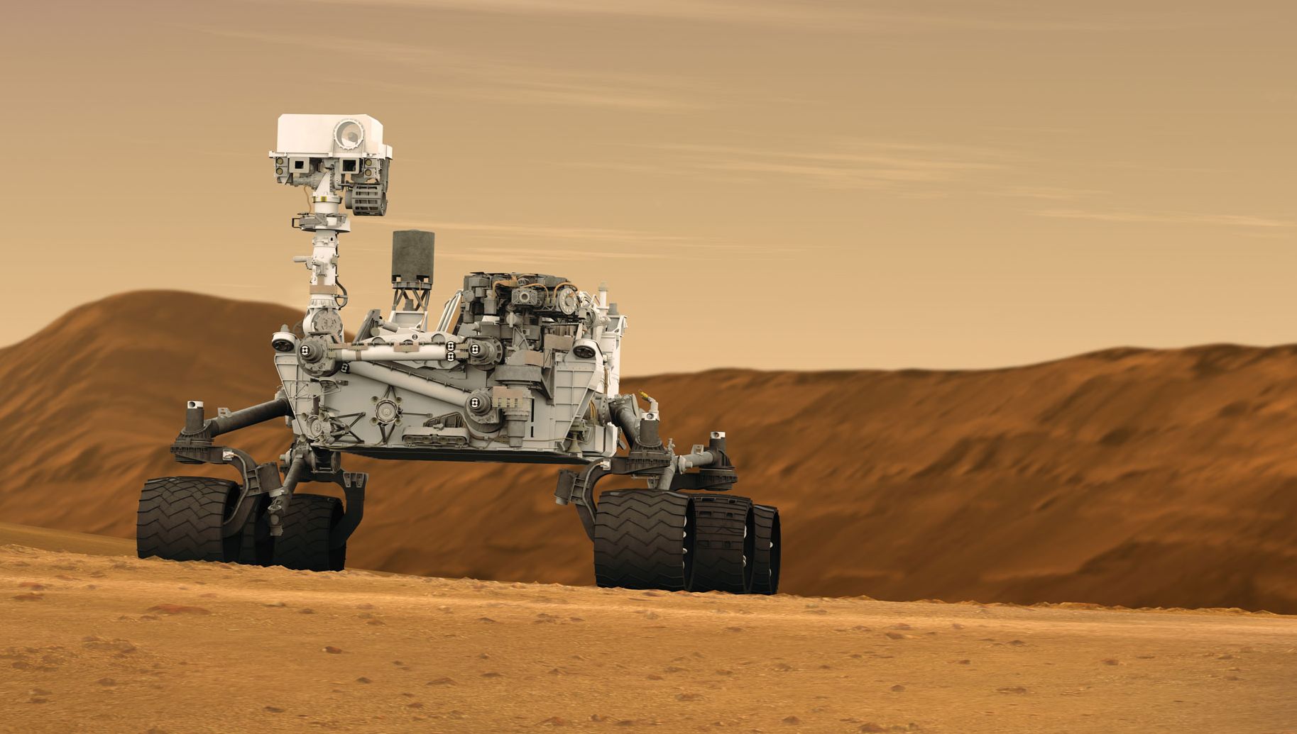 Mars-Rover Curiosity fand die künstliche Intelligenz