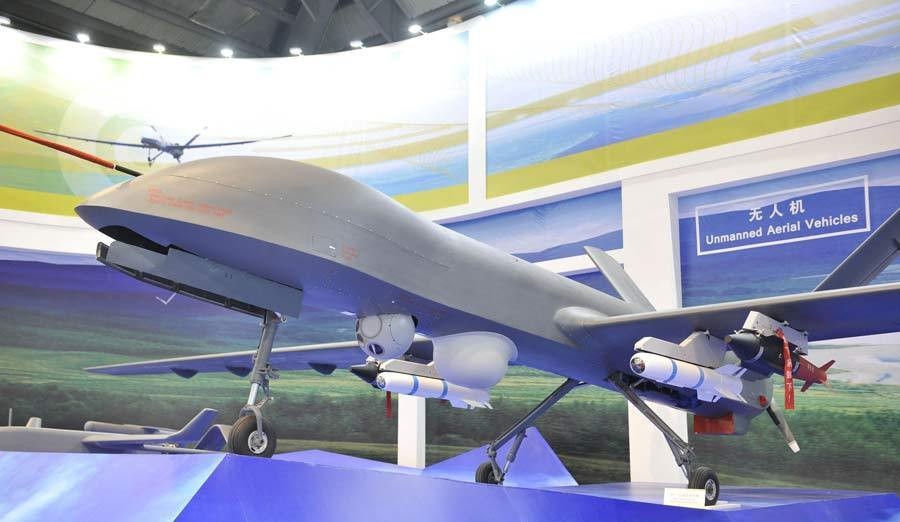 في الصين شهدت أول ضربة طائرة بدون طيار من إنتاجها الخاص