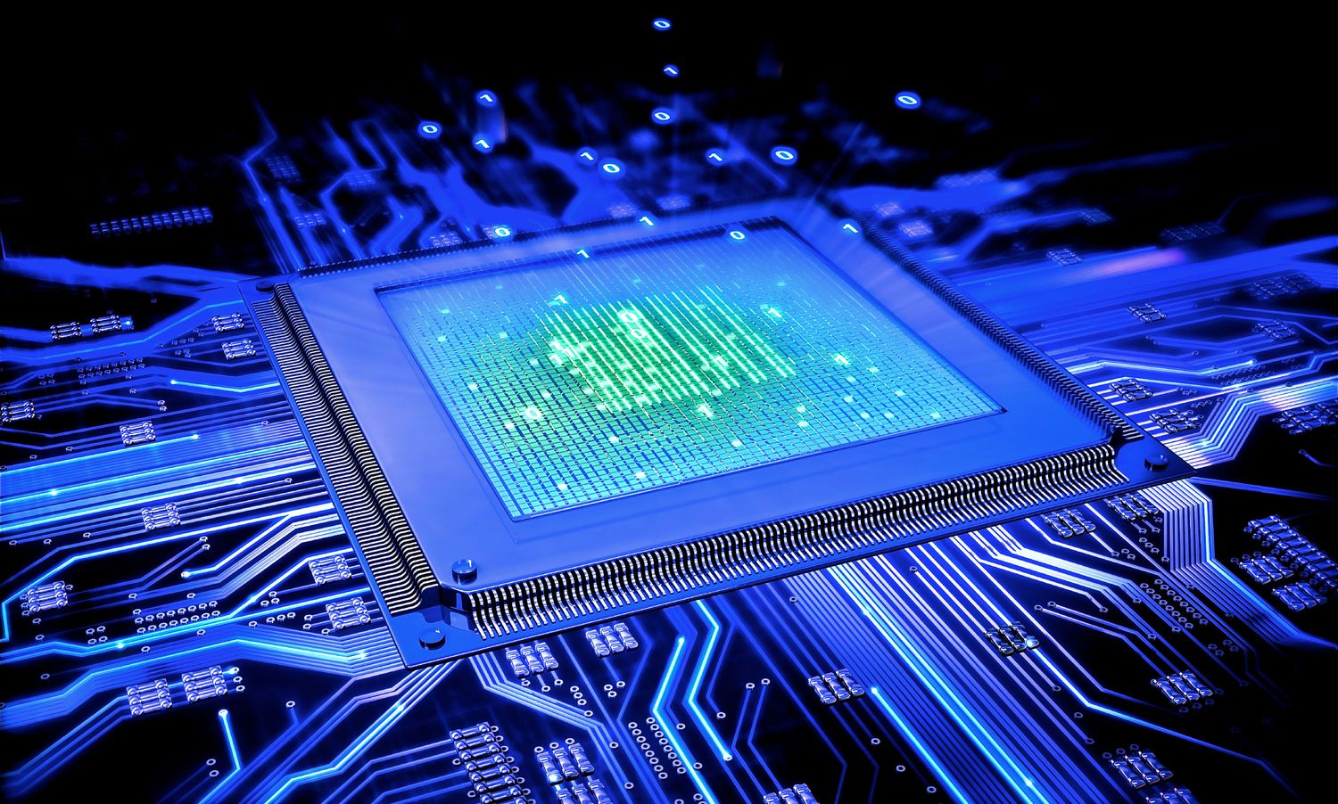 Wissenschaftler haben einen ersten Chip Quanten-Speicher