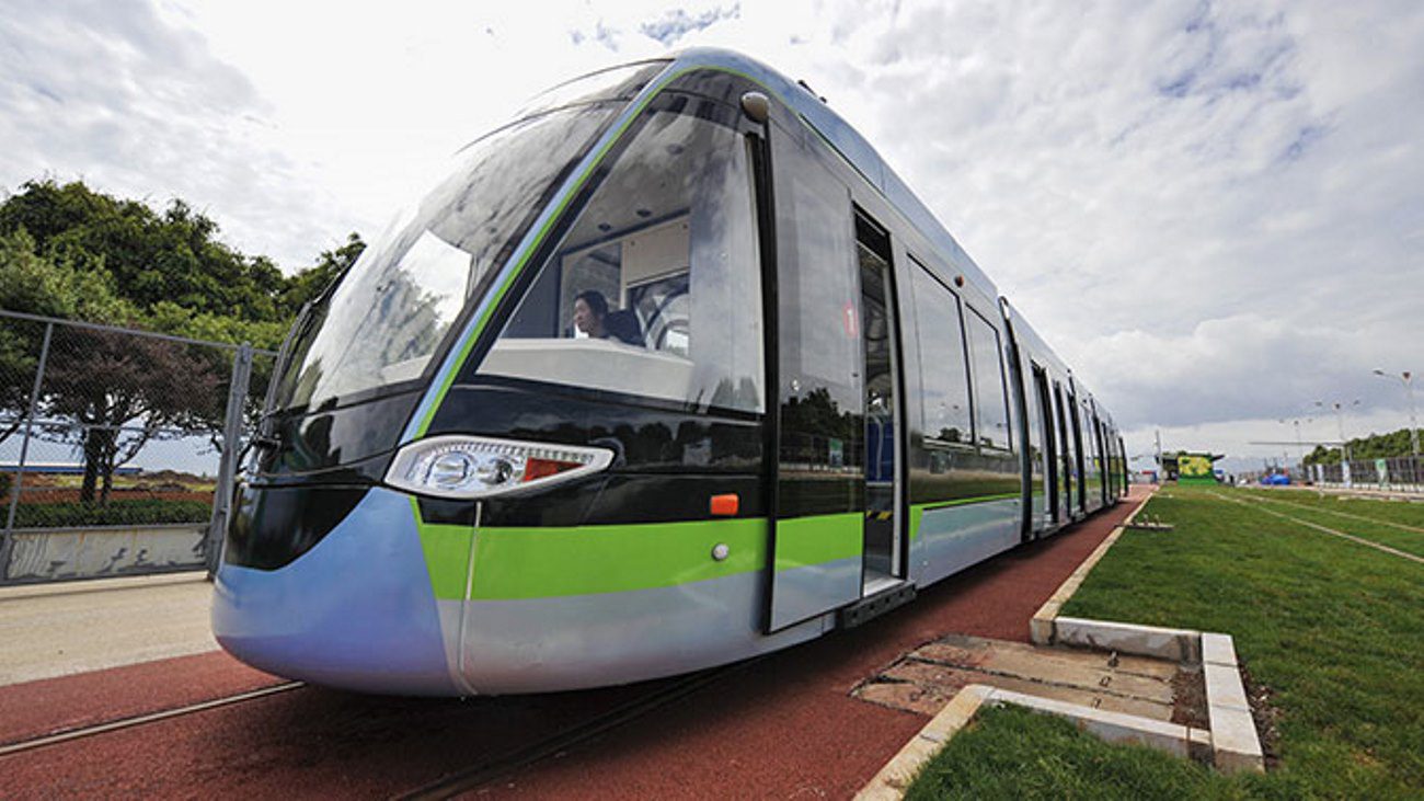 In Cina, ha lanciato il primo tram a idrogeno