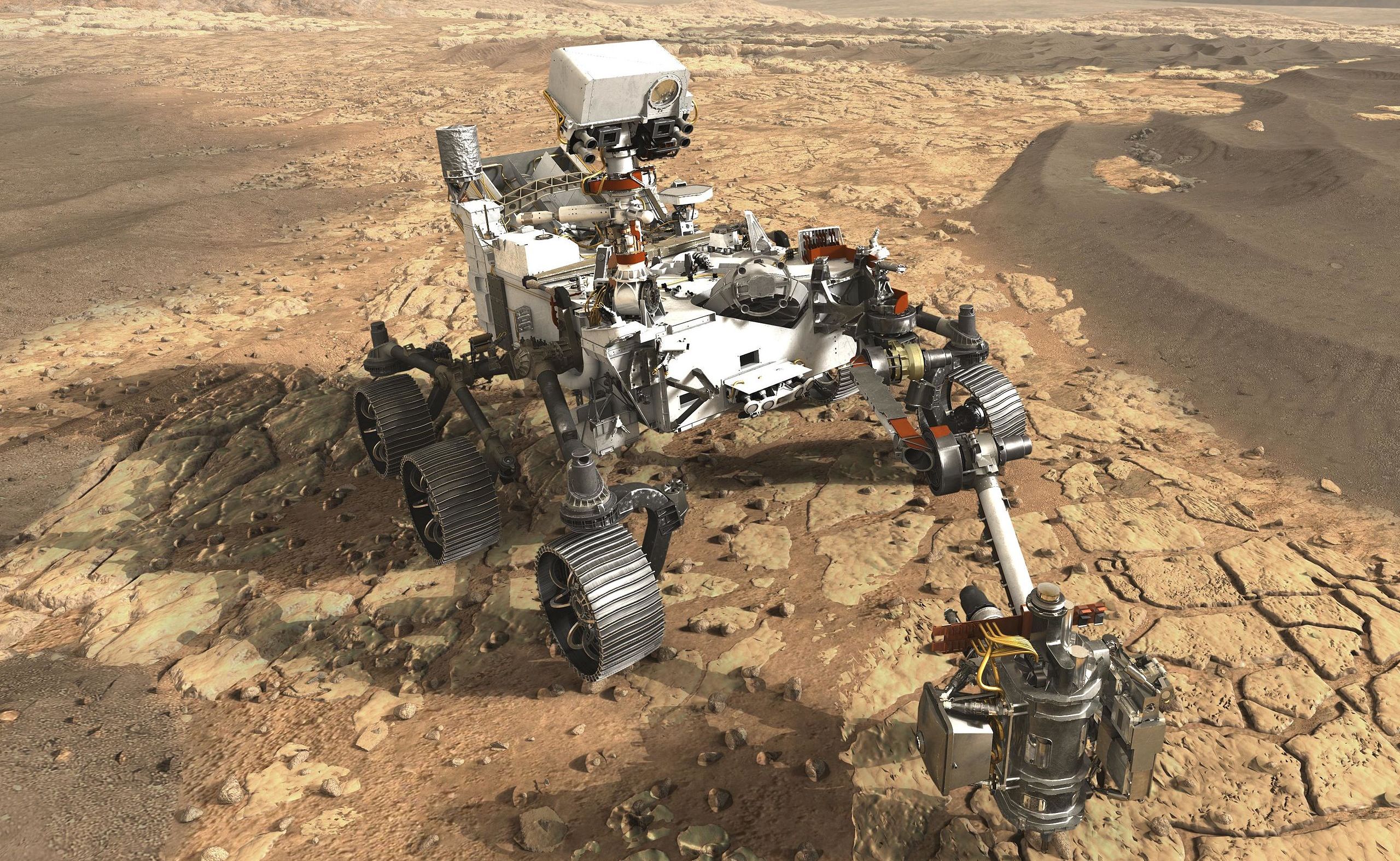 Der neue mars-Rover der NASA wird ein Stück Technik