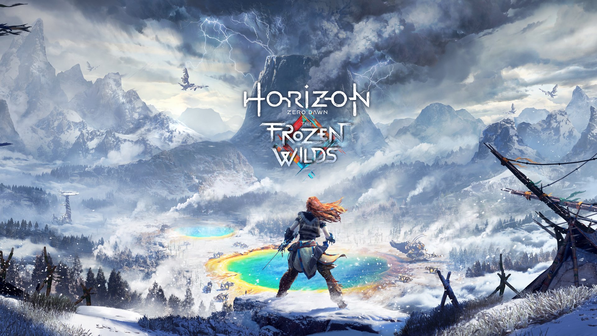 Visão geral do suplemento The Frozen Wilds para o jogo Horizon Zero Dawn