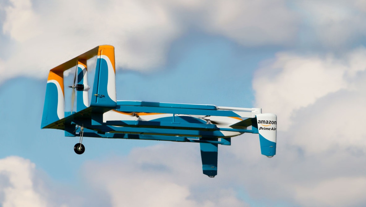 Drohnen von Amazon werden bei einem Unfall самоуничтожаться