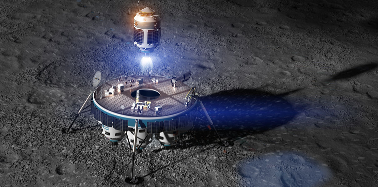 Dans Moon Express subi un vol sur la Lune en 2018