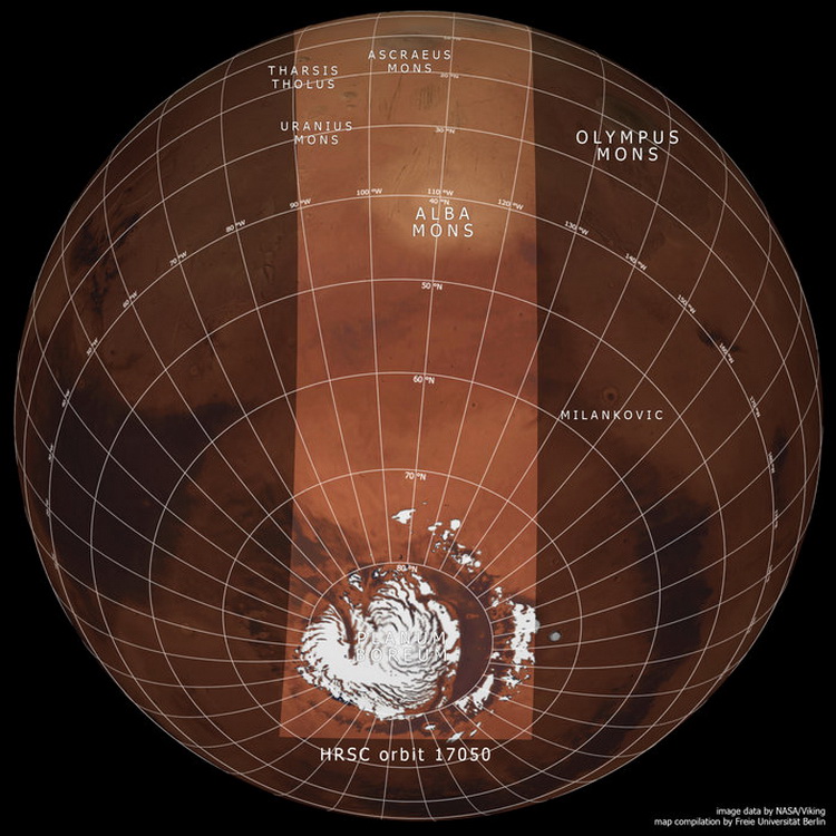 #照的日间|天文学家已经显示火星
