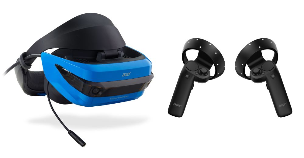 Headset de realidade mista Acer Windows Mixed Reality lançado