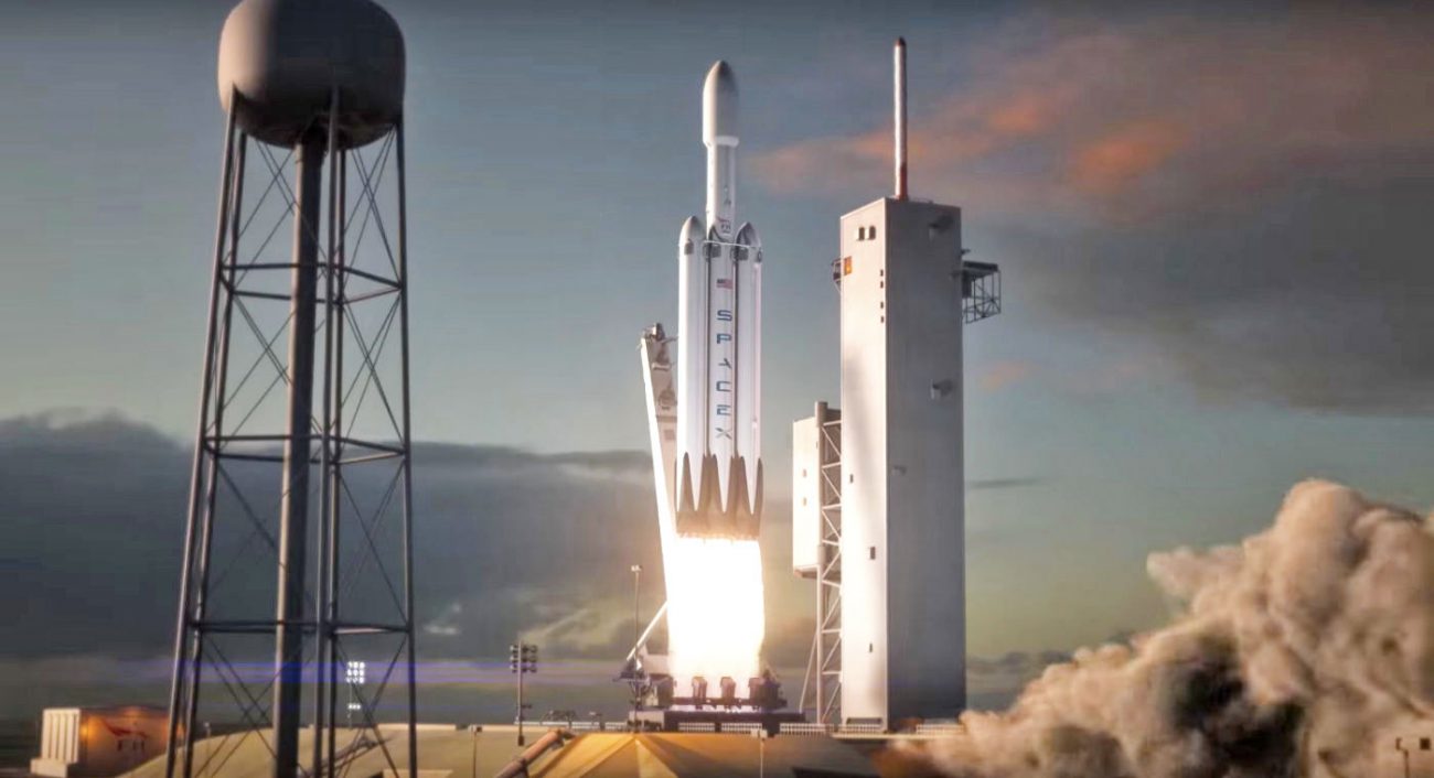 O lançamento do Falcon Heavy adiado para o próximo ano