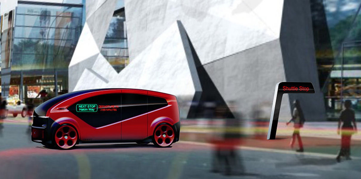 Конкурент Tesla представив безпілотний шаттл для «розумних» міст