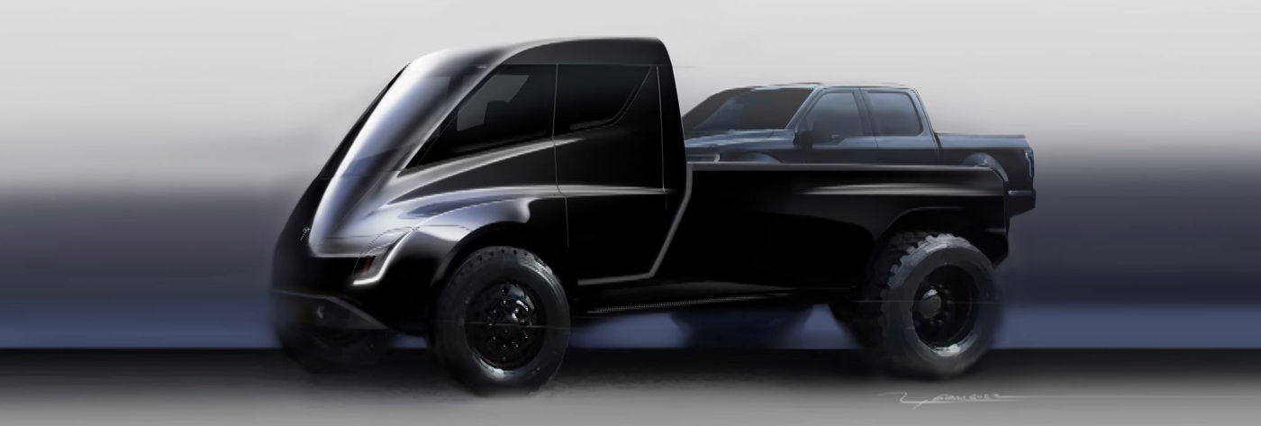Ylon Musk a raconté que le pick-up Tesla sera plus grande que le Ford F-150