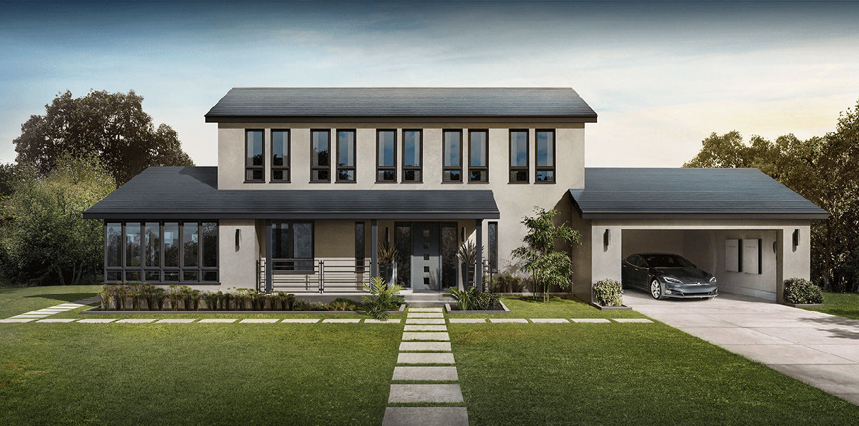 Tesla início da instalação solar de argila em casas de clientes