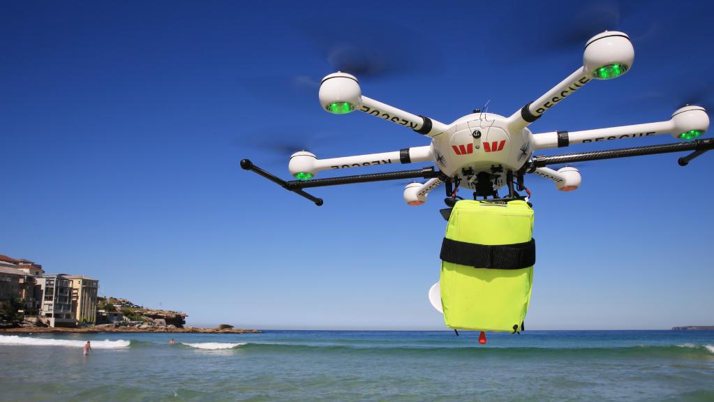 Drone ha contribuito a salvare la vita delle persone
