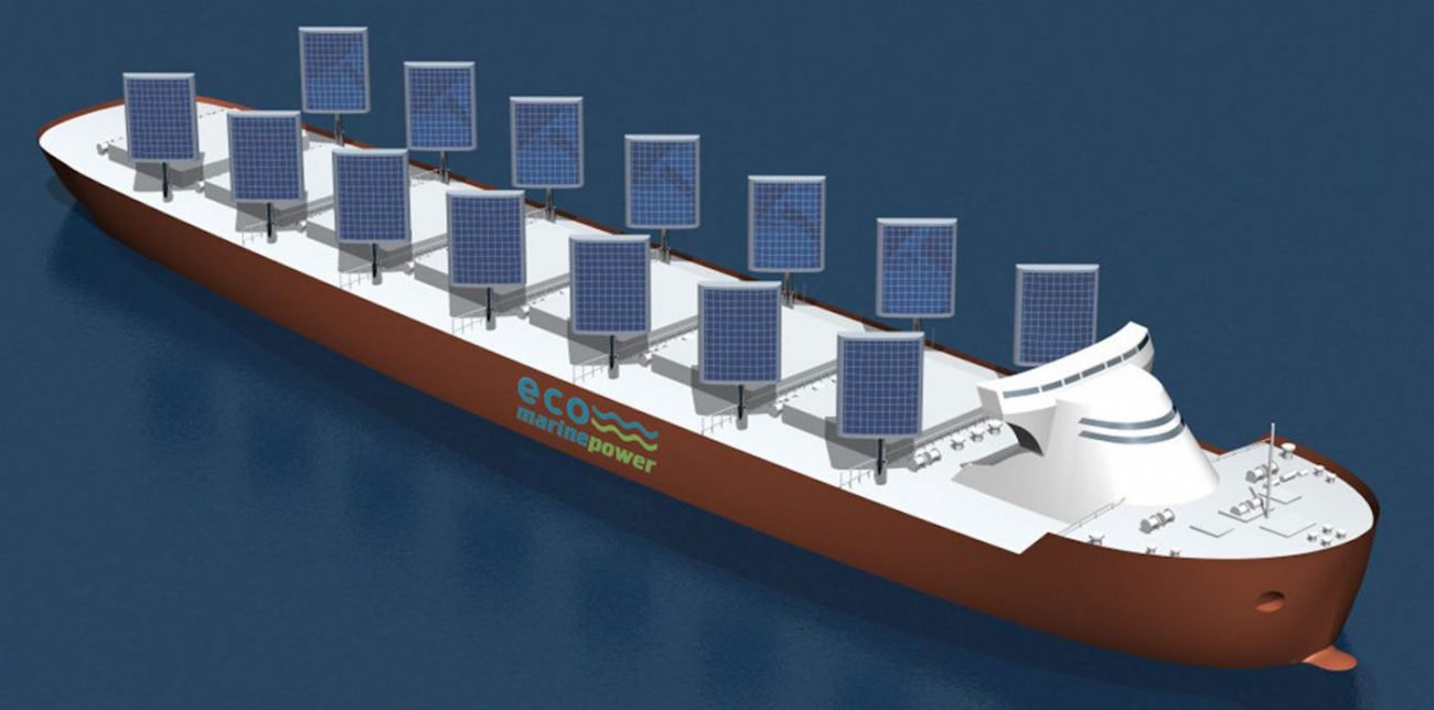 الشركة اليابانية سوف تثبيت على سفن الشحن الشمسية 