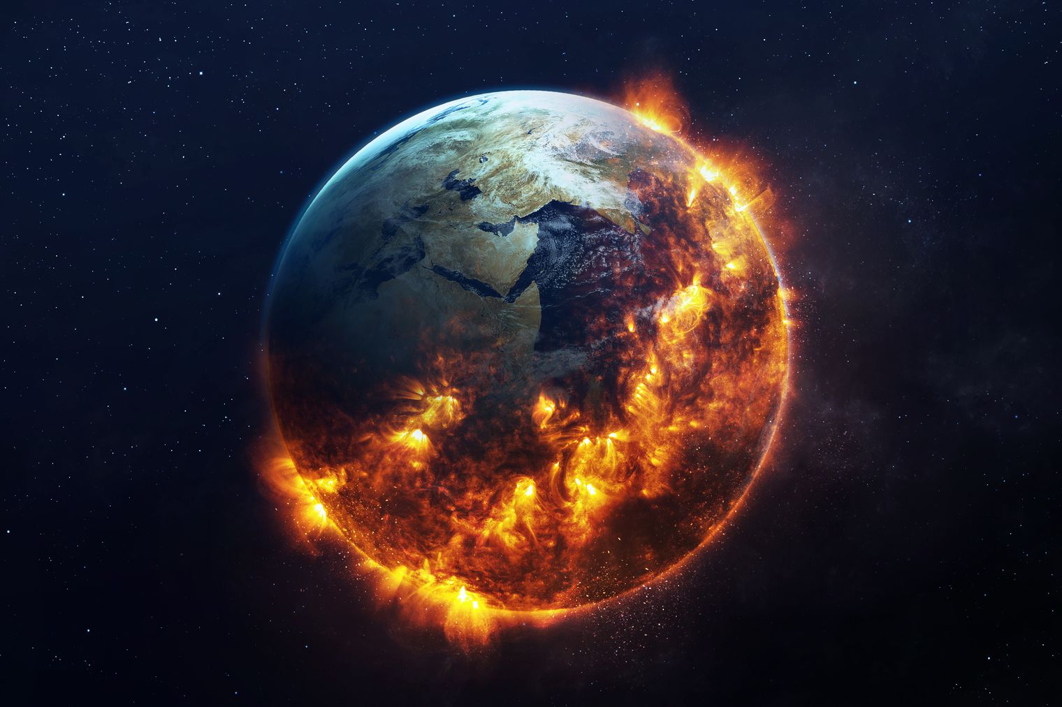 O que aconteceria se a Terra se tornará em 2°C mais quente?