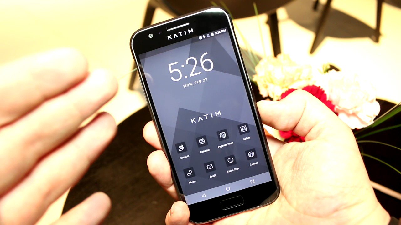Smartphone Katim protegerá o proprietário da investigação