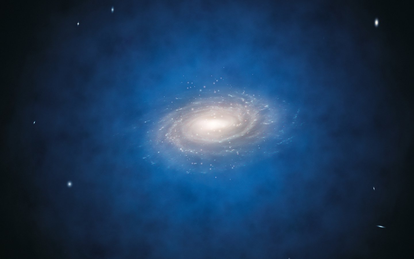 वैज्ञानिकों ने पाया है, जहां सितारों में हेलो के मिल्की वे