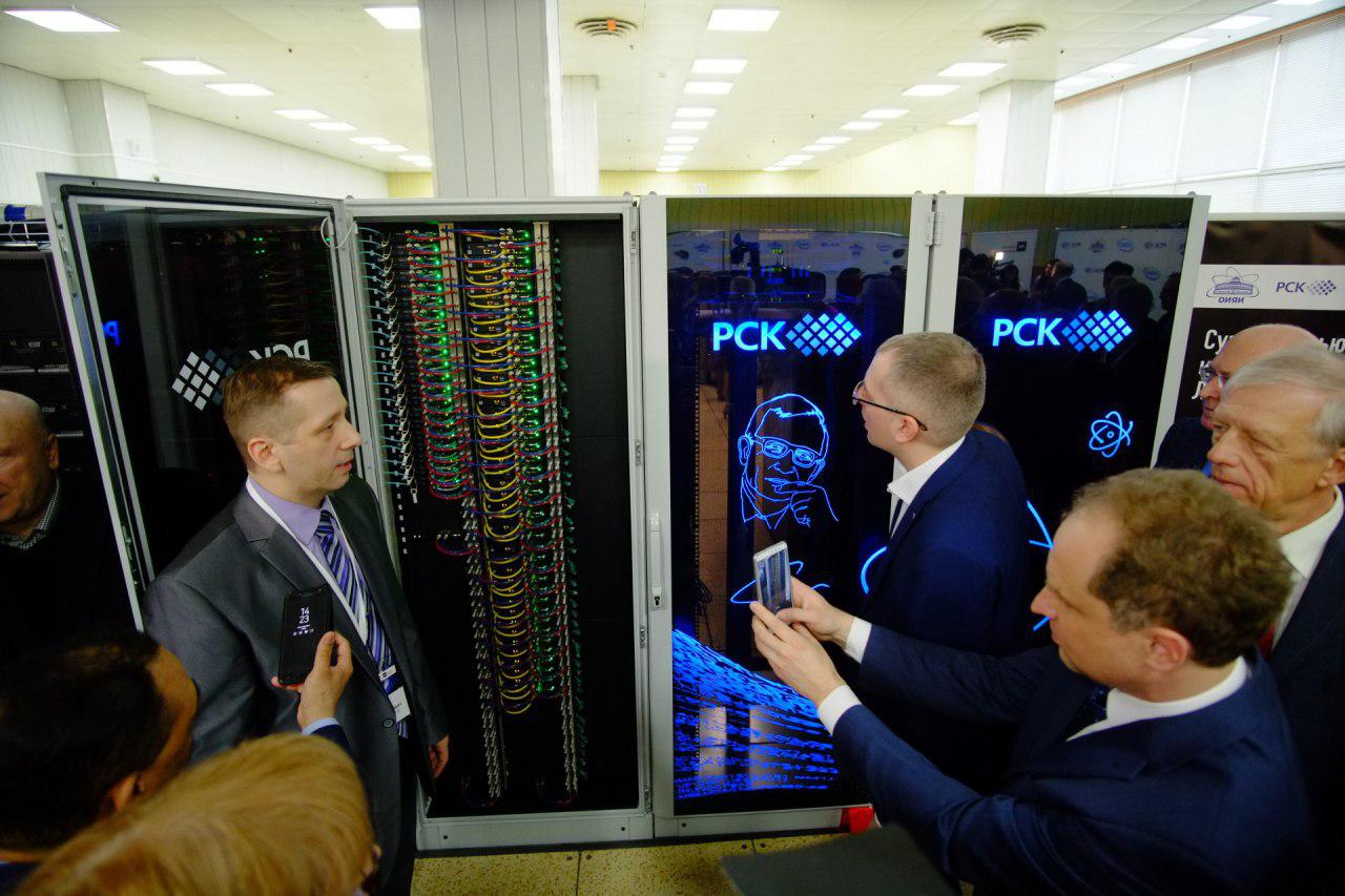 새로운 러시아의 슈퍼컴퓨터 소위