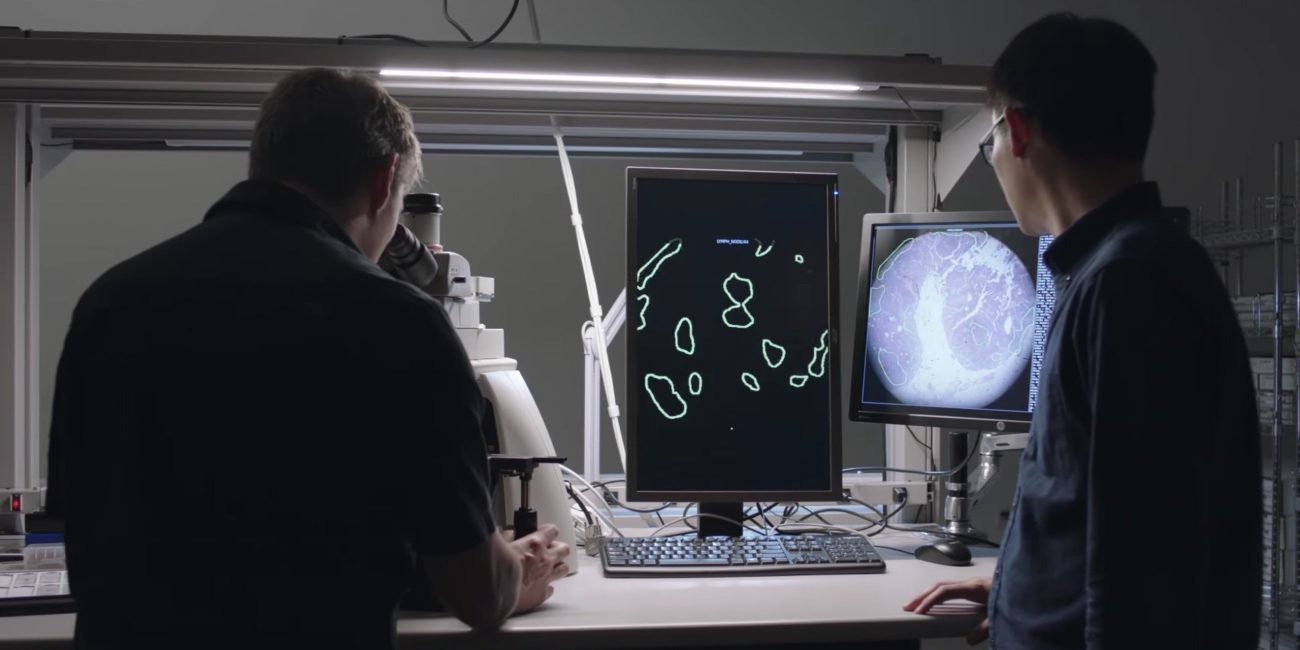 Googleが作成した拡張現実感顕微鏡によるがん診断