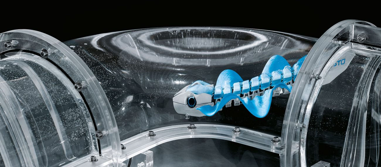 BionicFinWave: पानी के नीचे रोबोट 