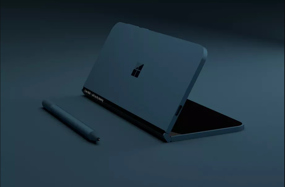 Gizli bir «cep» Surface Microsoft olacak katlanabilir ekran