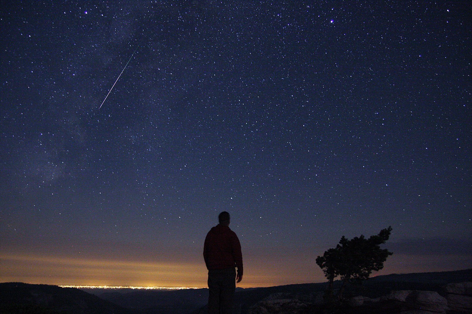 Que ocupar de la noche? Recorra fotografiar los meteoritos con receta de la NASA