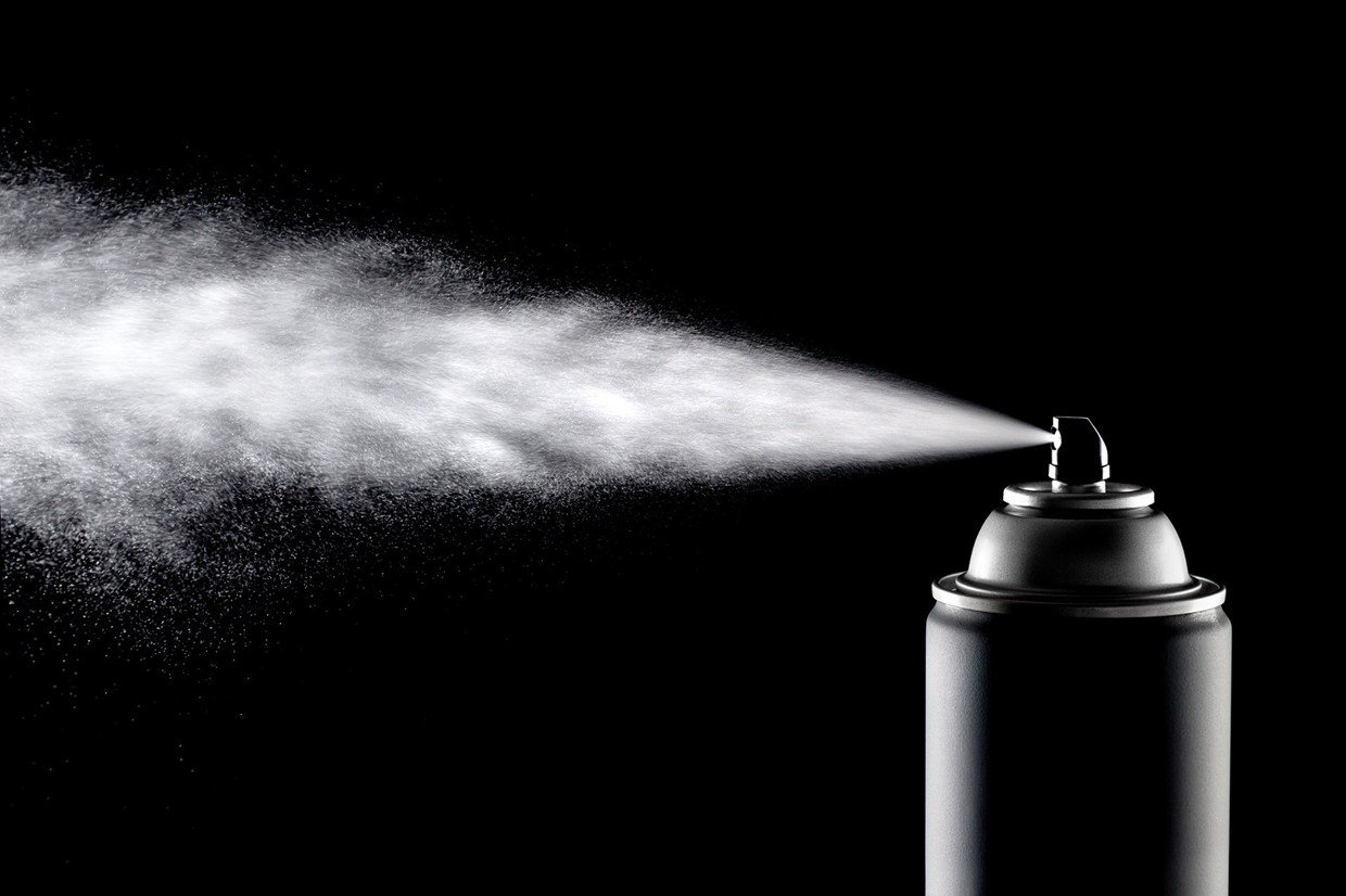 Entwickelt Spray zum auftragen von taktilen sensoren auf jeder Oberfläche