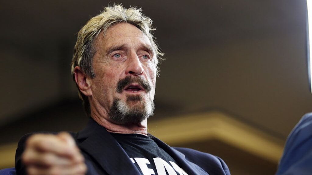 Everywhere divorce: McAfee refused to pay the reward for the bugs found in the wallet