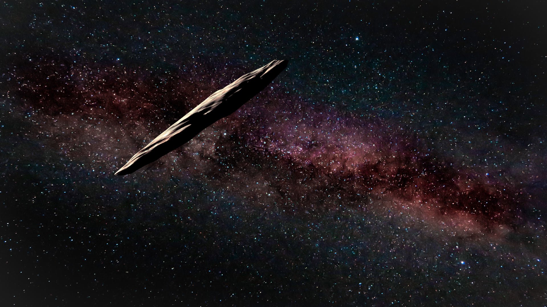 Interstellar invité Умуамуа est arrivé à l'une des quatre prochaines étoiles
