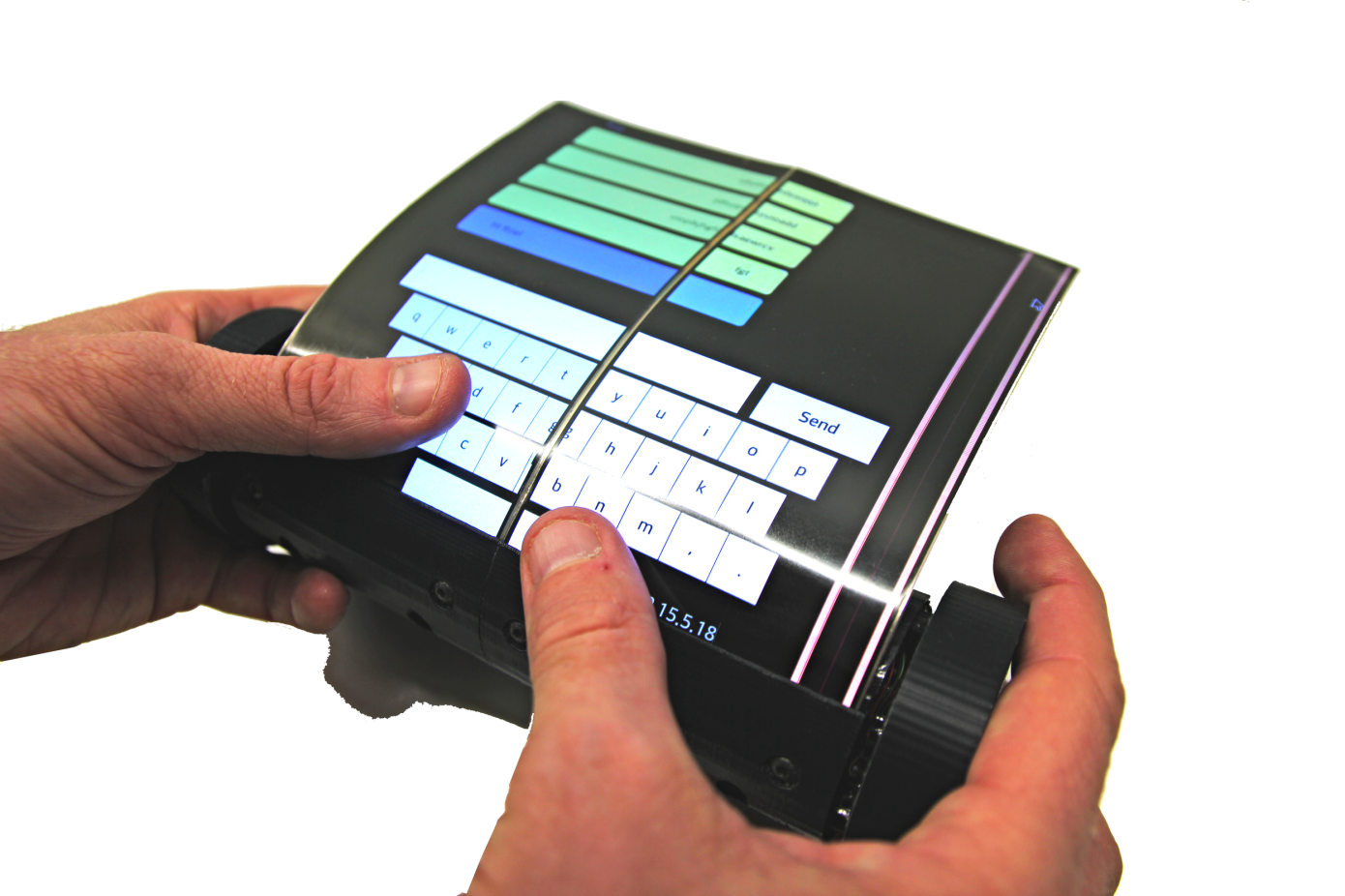 Generata touch tablet, che può essere torcere a scroll