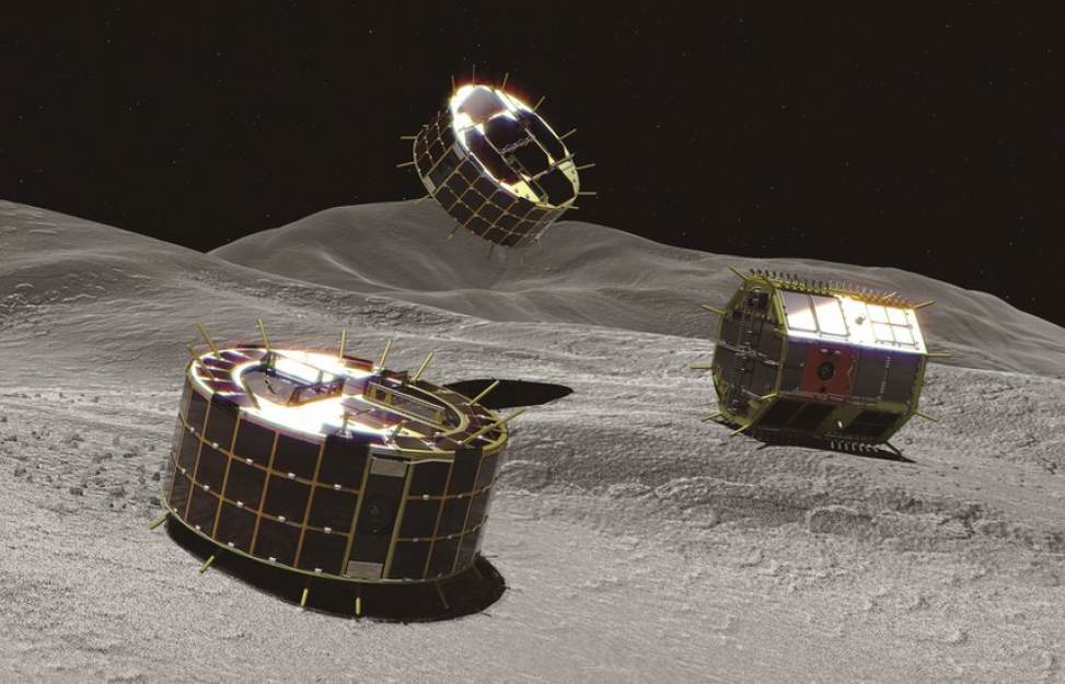 Japonais la sonde Hayabusa-2» a débarqué sur l'astéroïde Рюгу deux rovera