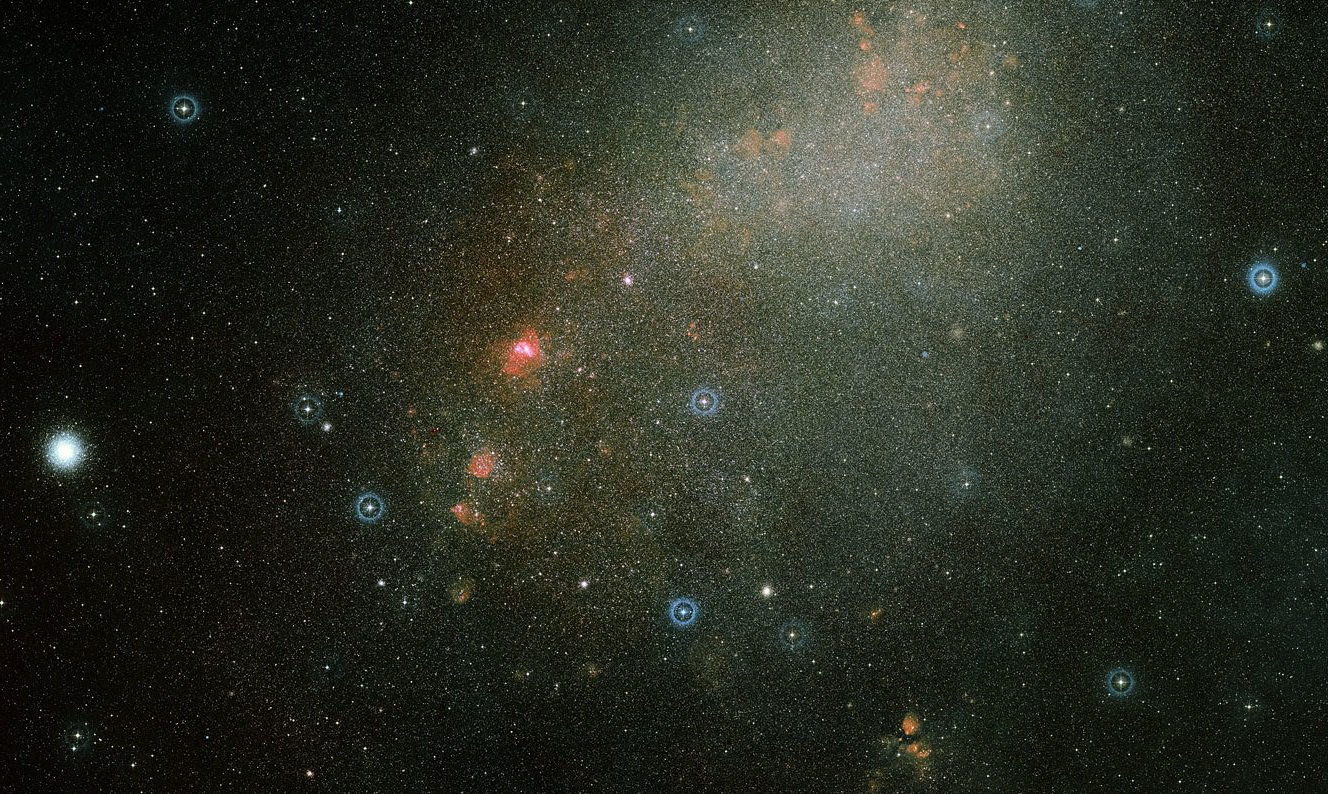 Los astrónomos han confirmado la colisión entre dos galaxias satélites de la vía láctea