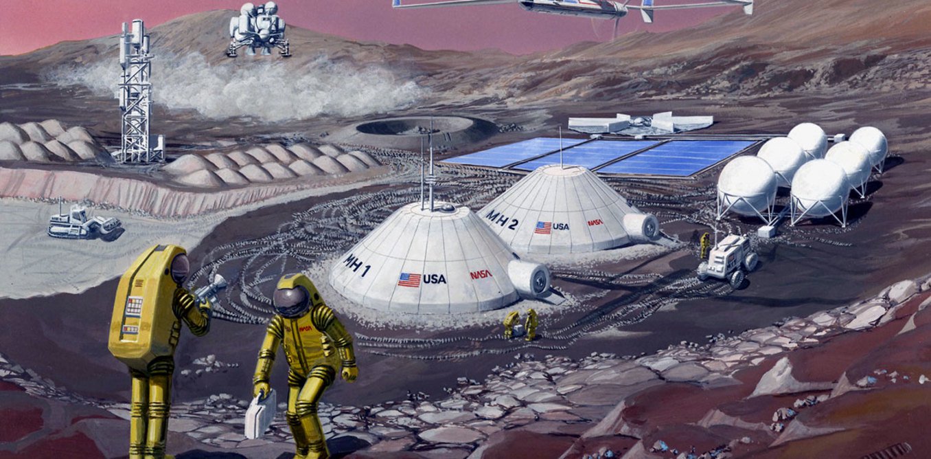 ناسا قد أعلنت عن خططها الرامية إلى استكشاف القمر والمريخ