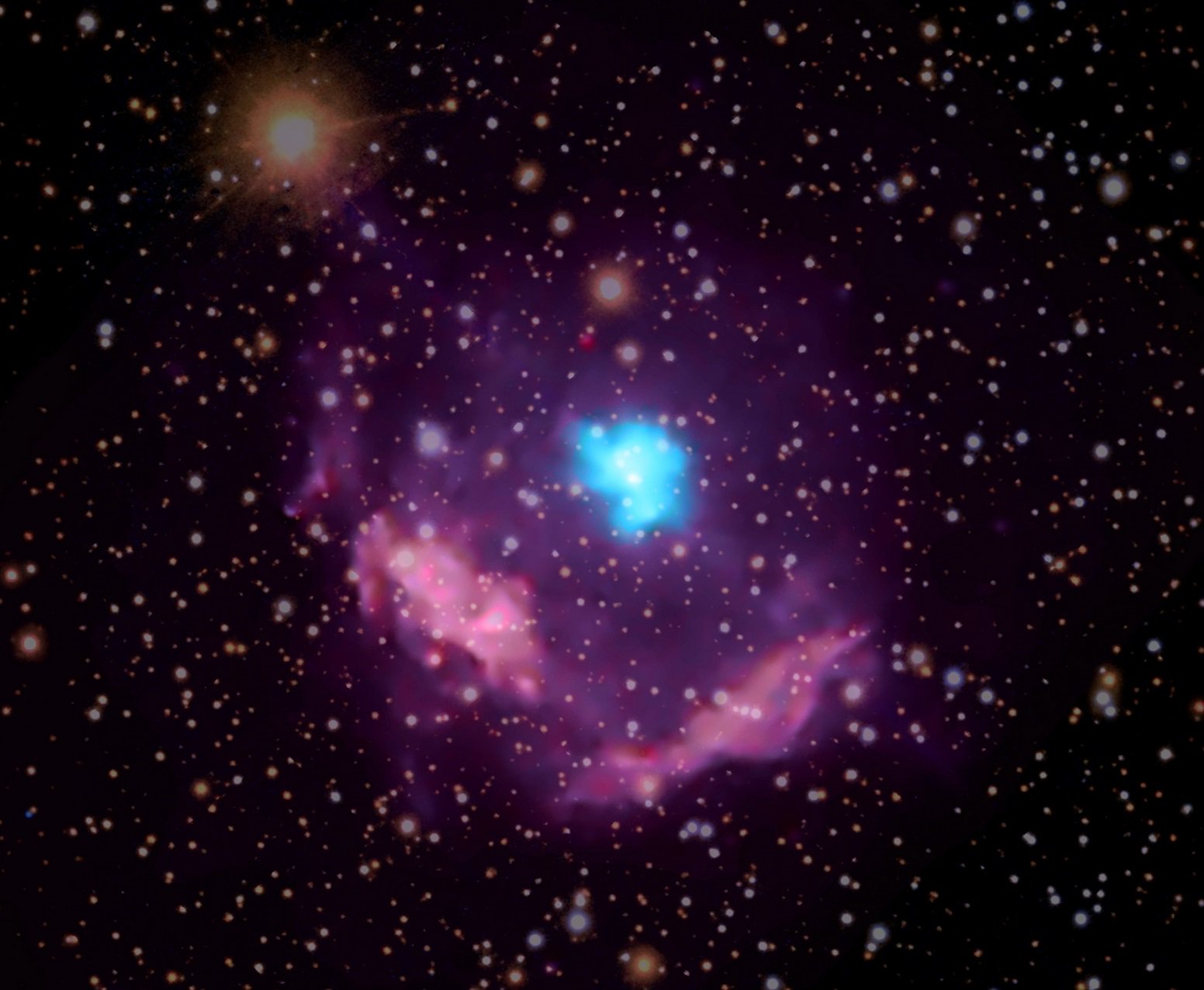 Os astrónomos descobriram o mais jovem o pulsar da via Láctea