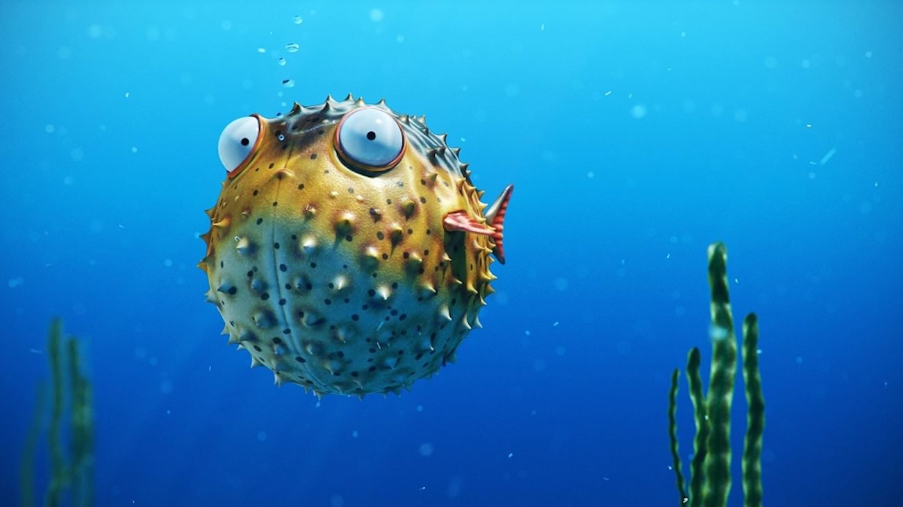 Por que os cientistas colocaram um peixe vivo no tubo c, realidade aumentada?