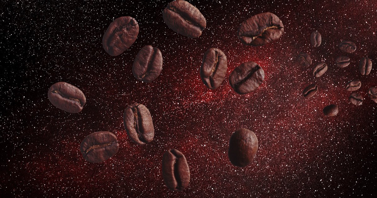 In Dubai verkauft werden, der Kaffee gekocht im Weltraum