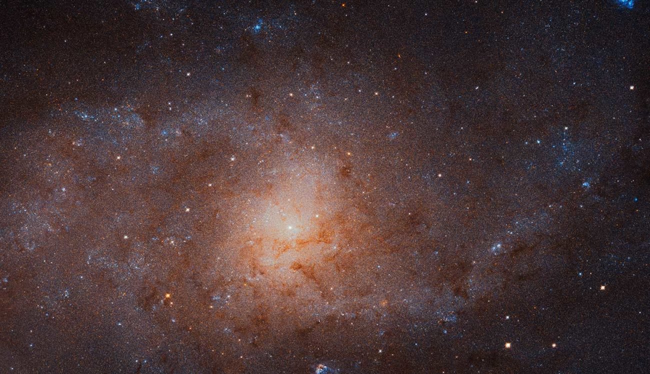Das Hubble-Teleskop hat die ausführliche Foto-Galaxie-Dreieck