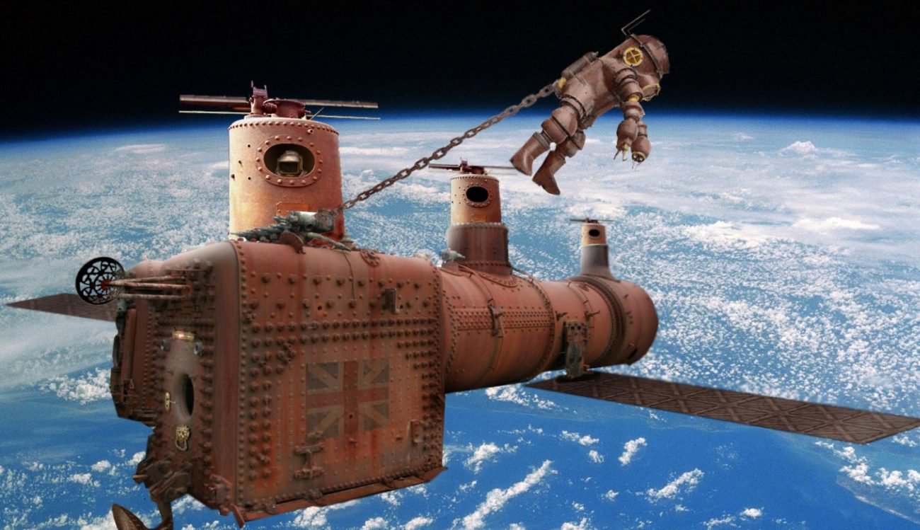 Steampunk बंद: अवधारणा विकसित की भाप अंतरिक्ष यान