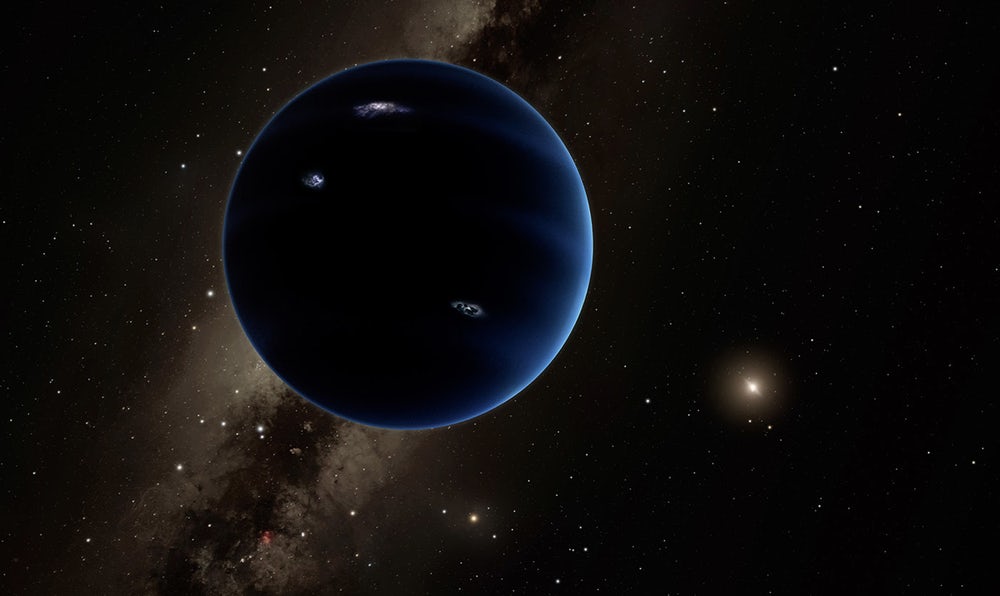 Die Entdecker der geheimnisvollen «Neunten Planeten» erklärte Ihre Eigenschaften