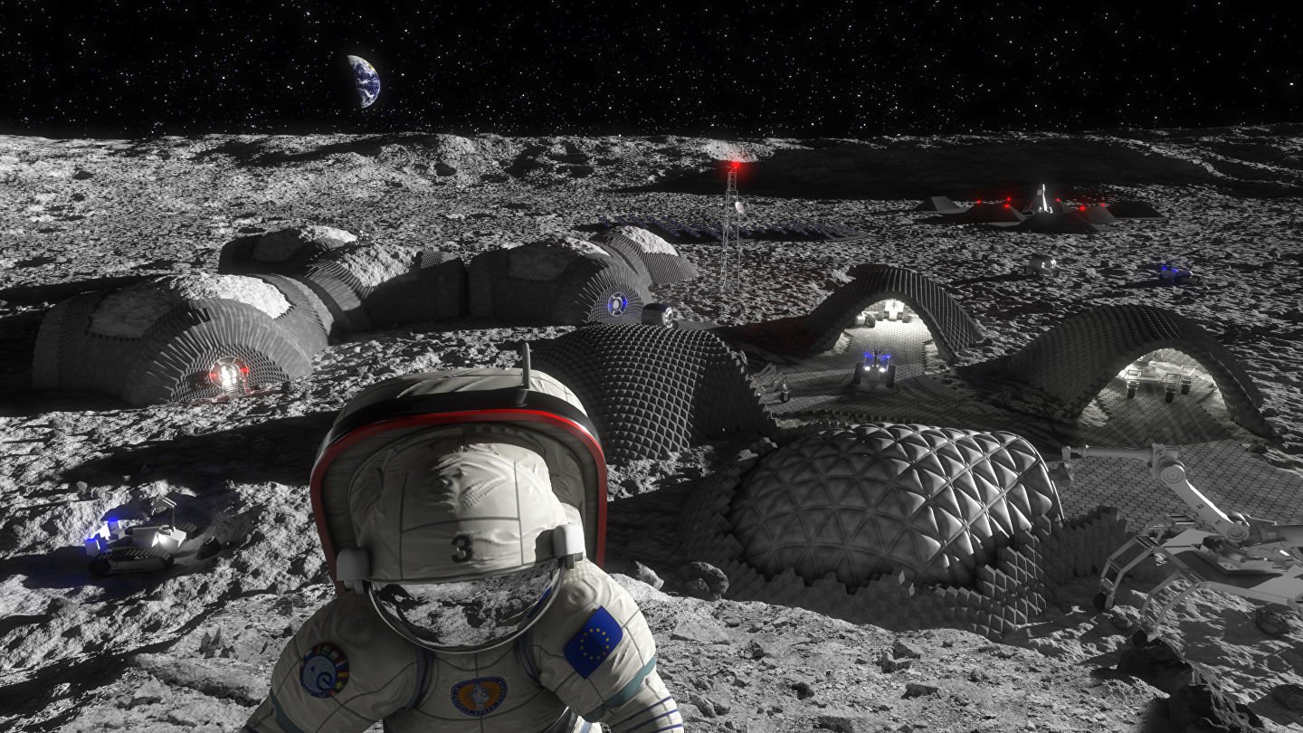 ESA opracuje nowy materiał do skafandrów księżycowych kolonizatorów