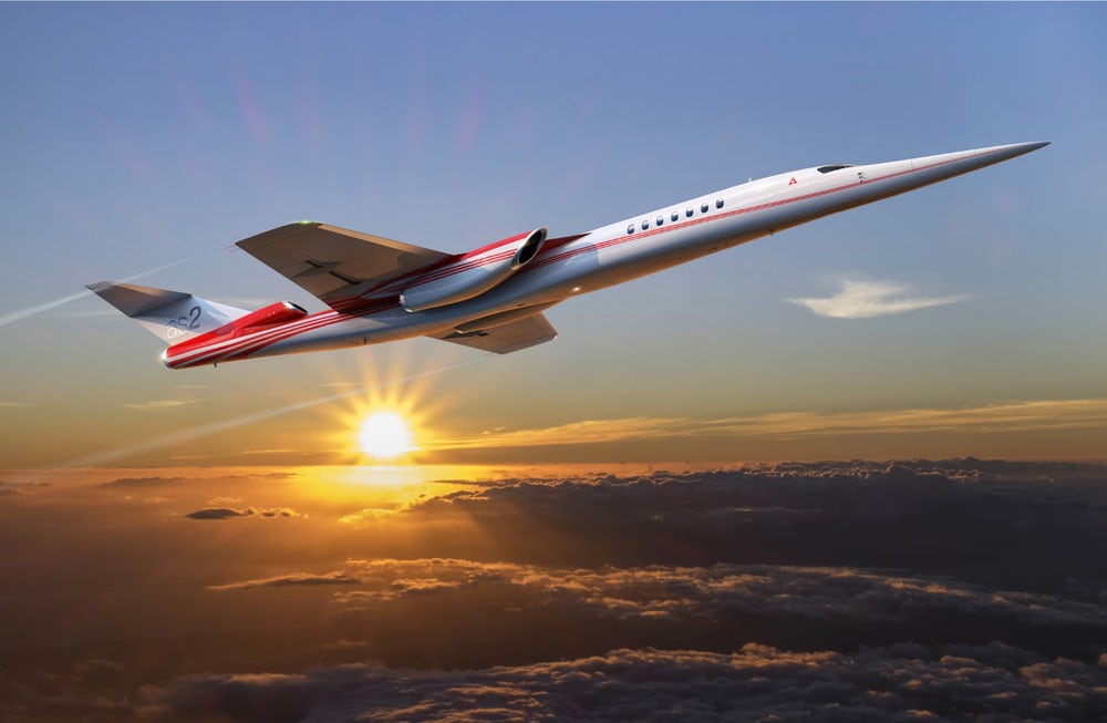 A Boeing e a Aerion vão lançar no mercado o primeiro supersônico jatos executivos