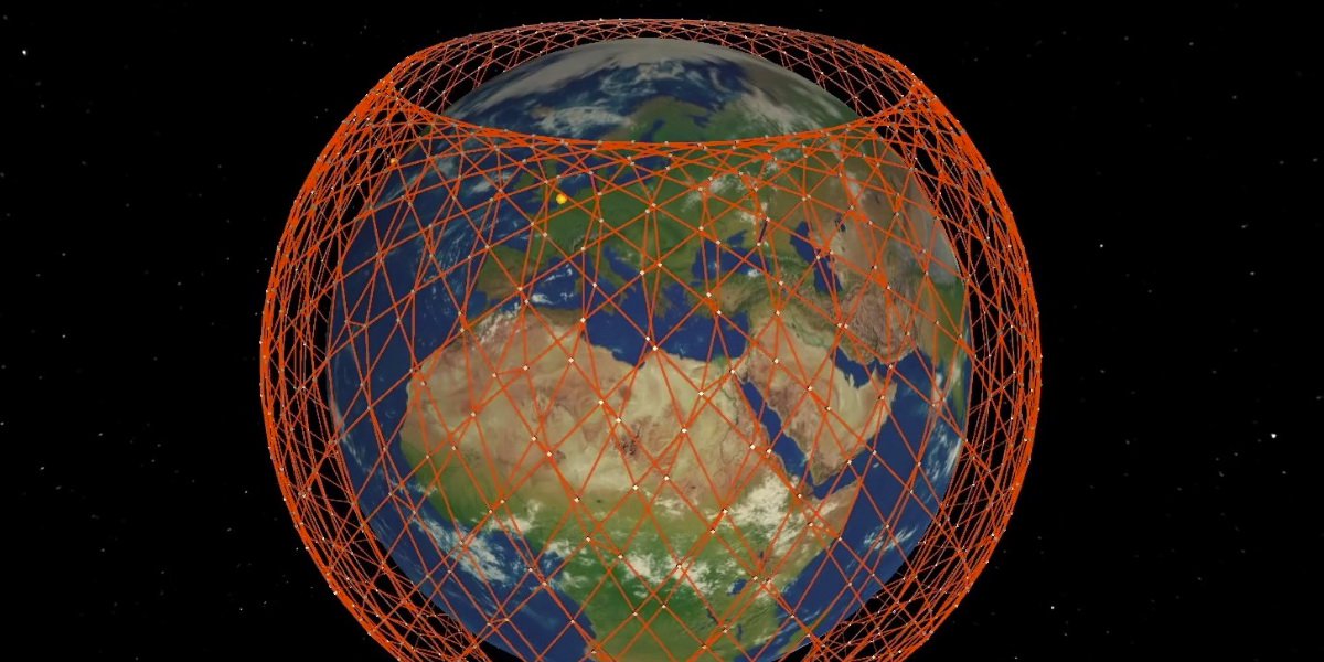 스페이스를 구축 1 백만을 위성 지상국에서는 프레임워크의타 링크 프로젝트