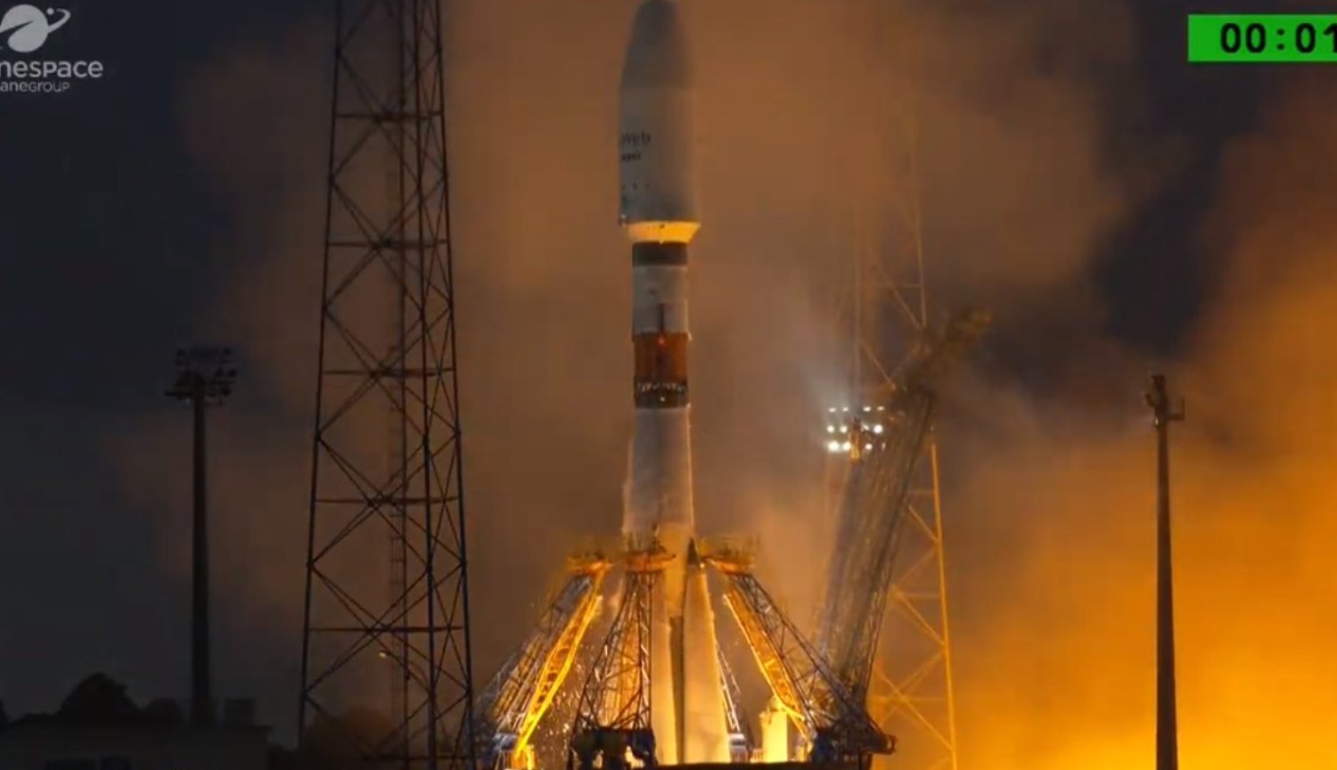 وكالة الفضاء الروسية أطلقت ستة أقمار صناعية OneWeb نشر شبكة الإنترنت العالمية