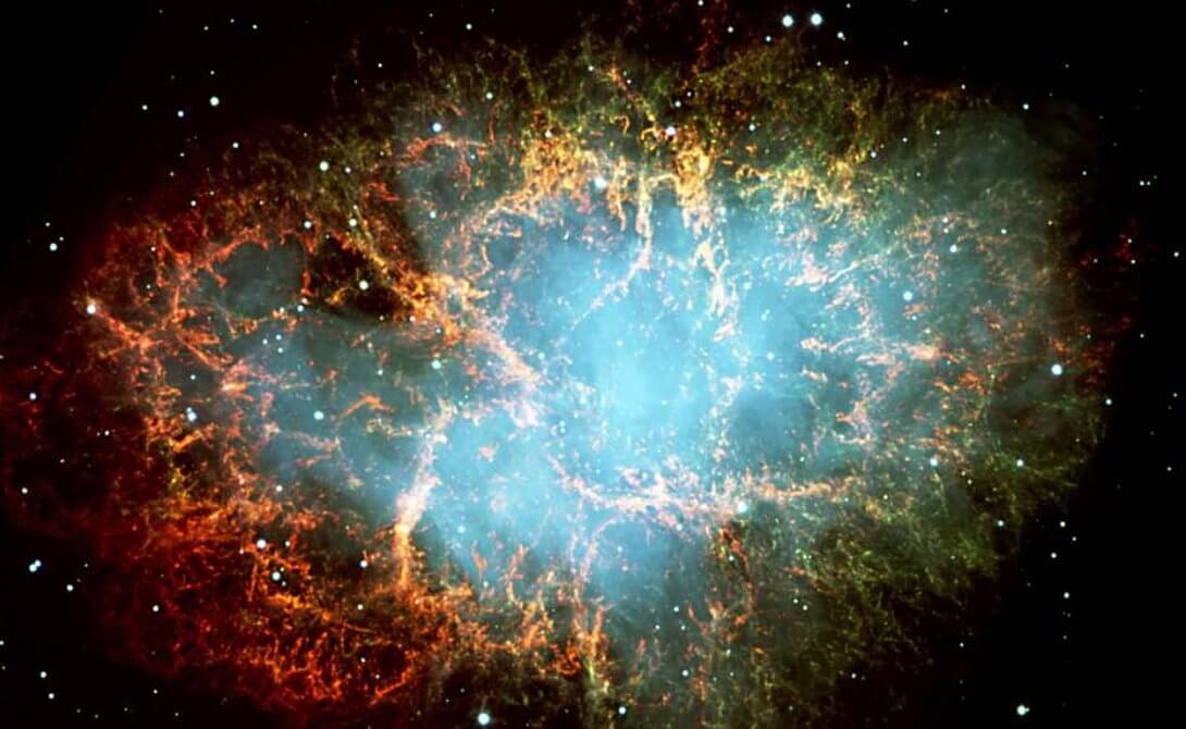 Los astrónomos en el tíbet han cogido un potente señal de Крабовидной de la nebulosa