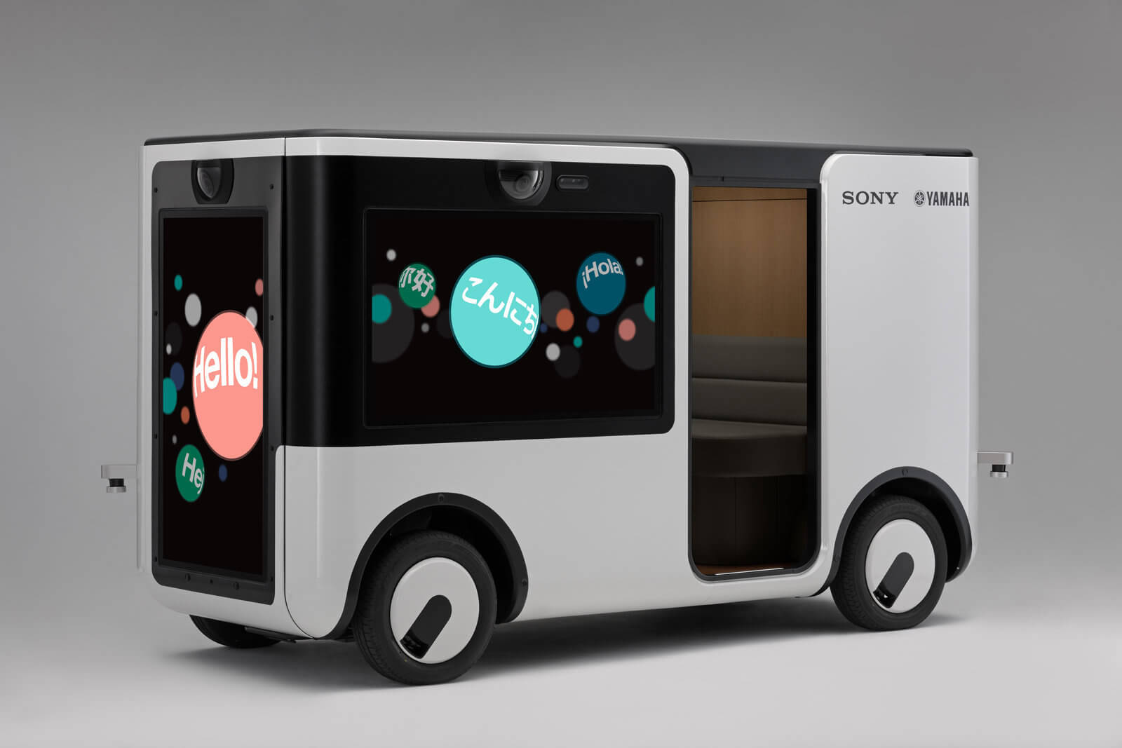 Sony ve Yamaha sunulan insansız araç, artırılmış gerçeklik özelliği ile