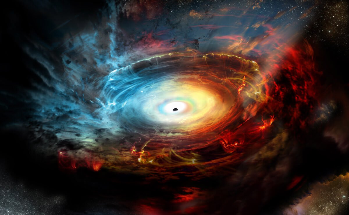 ¿Pueden los agujeros negros puede hacer de la energía oscura?