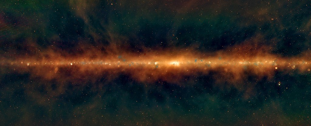 Os cientistas têm demonstrado, como parece ser o centro da galáxia em радиоспектре